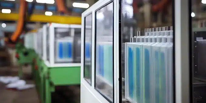 műanyag ablak gyártó sor világos színes ablakot készít